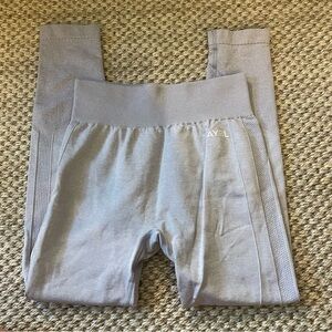 Aybl High Rise Booty Lifting Workout Athletic Light Purple Leggings. DD